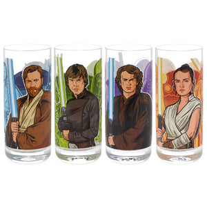 Hallmark Star Wars™ Jedi™ Drinking Glasses, Set of 4