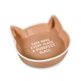 Hallmark Purrfect Place Cat-Shaped Trinket Dish