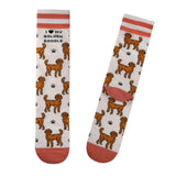 Hallmark I Love My Goldendoodle Crew Socks