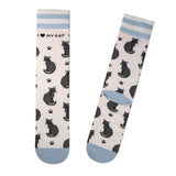 Hallmark I Love My Black Cat Crew Socks