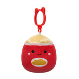 Squishmallow Ansel the Red Bag of Potato Chips 3.5" Clip Stuffed Plush by Jazwares