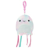 Squishmallow Krisa the Pink and Blue Tie-Dye Jellyfish 3.5" Clip Stuffed Plush by Jazwares