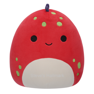 Squishmallow Dolan the Red Dino with Green Spots 5" Stuffed Plush by Kelly Toy Jazwares