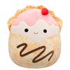 Squishmallow Gasten the Strawberry Crepe with Chocolate Drizzle 12" Stuffed Plush by Jazwares