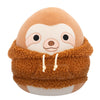 Squishmallow Sherman the Tan Tonal Sloth with Tan Woolly Hoodie 8" Stuffed Plush by Jazwares