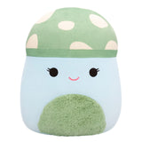 Squishmallow Bo Lynn the Teal Mushroom with Fuzzy Green Belly 5" Stuffed Plush by Jazwares