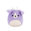 Squishmallow Deontay Purple Retriever with Confetti Belly and Star Headband 5" Stuffed Plush by Jazwares