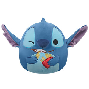 Disney Squishmallow Stitch Holding French Fries 8" Stuffed Plush by Jazwares