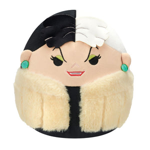 Disney Villains Squishmallow Cruella de Vil from 101 Dalmatians 8" Stuffed Plush by Jazwares