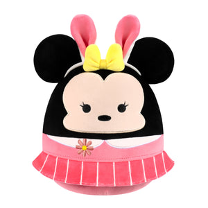 Easter Squishmallow Disney Minnie in Pink Dress with Bunny Ears 8" Stuffed Plush by Jazwares