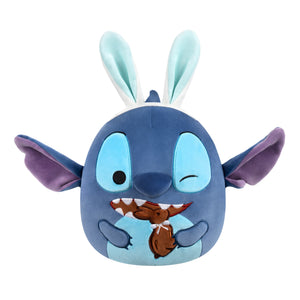 Easter Squishmallow Disney Stitch with Chocolate Bunny with Bunny Ears 8" Stuffed Plush by Jazwares