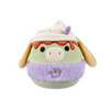 Easter Squishmallow Juniper the Green Donkey Latte with Purple Fuzzy Sleeve 12" Stuffed Plush by Jazwares