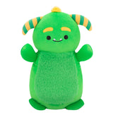 Halloween Hugmees Squishmallow Callum the Green Monster with Striped Horns the HugMees 10" Stuffed Plush by Jazwares