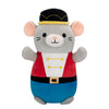 Christmas Squishmallow HugMees Murray the Grey Mouse in Nutcracker Outfit 10" Stuffed Plush by Jazwares