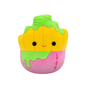 Halloween Squishmallow Thelma the Yellow Monster French Fries with Green Slime 8" Stuffed Plush by Jazwares