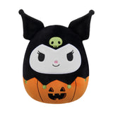 Sanrio Halloween Squishmallow Kuromi Jack-O-Lantern Pumpkin 8" Stuffed Plush by Jazwares