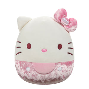 Sanrio Squishmallow Velvet Pink Hello Kitty 50th Anniversary 8" Stuffed Plush by Jazwares