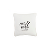 Square Mr. & Mrs. 2025 Pillow