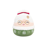 Christmas Squishmallow Nicolette the Pastel Muted Green Mrs Claus with Hair Pin 8" Stuffed Plush by Jazwares