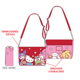 Loungefly Sanrio Hello Kitty, Friends, and Pets Colorblock Crossbody Bag