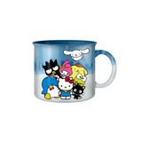 Sanrio Group Shot Reactive Glaze 20 Oz. Ceramic Camper Mug