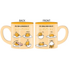 Sanrio Gudetama Many Emotions 20 Oz. Ceramic Mug