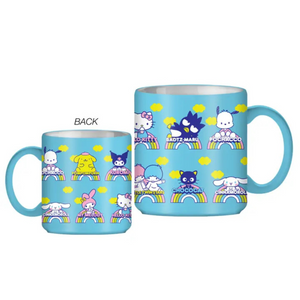 Sanrio Hello Kitty and Friends Rainbow with Cloud 13 Oz. Single Stackable Ceramic Mug