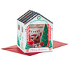 Hallmark Santa Coming Down the Chimney 3D Pop-Up Boxed Christmas Cards, Pack of 8