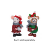 Santa's Little Helper Christmas Mouse Token Charm