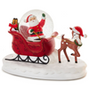 Santa's Sleigh Musical Snow Globe Figurine, 5.6" 