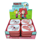 Snoopy & the Peanuts Gang From the Heart Strawberry Flavored Candy Tin 1.75 Oz.