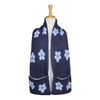 Soft Daisy Heated Scarf (Navy)