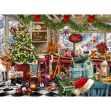 Springbok Santa's Workshop 1000-Piece Christmas Puzzle