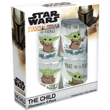 Star Wars Mandalorian The Child Grogu 1.5 Oz. Mini Glass Set of 4