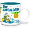 Star Wars The Mandalorian and Grogu 13 Oz. Illustrated Ceramic Mug