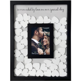 Surrounded by Love on Our Special Day 12" x 16" Wedding Guestbook Picture Frame