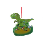 T-Rex Dinosaur With Lights Ornament