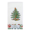 Holiday Evergreen Tree Spode Pine Cone Christmas Paper Guest Dinner Napkins 16 Count 3-Ply Quality