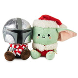 Hallmark Better Together Star Wars™ The Mandalorian™ and Grogu™ Holiday Magnetic Plush Pair, 5"