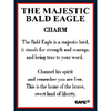 The Majestic Bald Eagle Token Charm