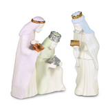 Three Wise Men Nativity Figurines, Set of 2