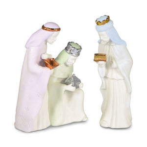 Three Wise Men Nativity Figurines, Set of 2