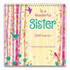 To a Wonderful Sister 2025 Calendar