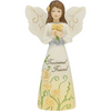 Treasured Friend 5" Angel Figurine Holding Roses