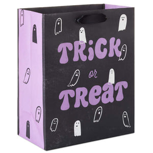 Hallmark 9.6" Trick or Treat Ghosts Medium Halloween Gift Bag