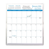 Two-Year Pocket Planner Calendar Blue Butterflies and Flowers Places to Be and People to See