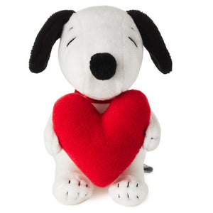 Hallmark Peanuts® Snoopy With Heart Zip-Along Plush Toy