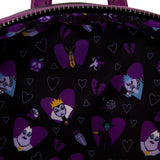 Loungefly Disney Villains Curse Your Hearts Mini Backpack