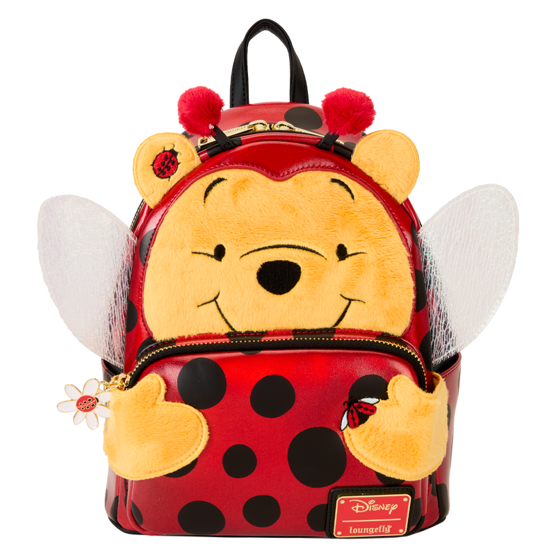 Shops Loungefly Disney Santa Winnie the Pooh Cosplay Mini Backpack