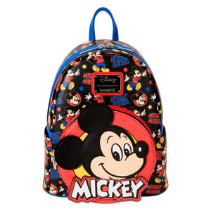 Loungefly Mickey Mouse Classic All-Over Print Mini Backpack